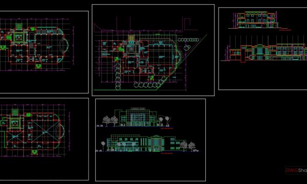 4 years ago
                

                
             3,004Conference Hall Layout Plan and Elevations AutoCAD File Free Download