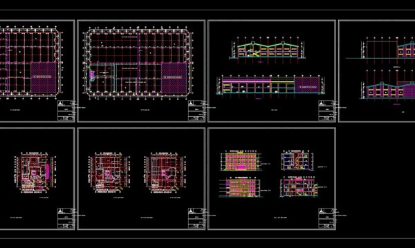 4 years ago
                

                
             3,76710.Steel Factory Plan and Elevation Autocad DWG File