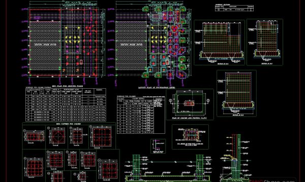 4 years ago
                

                
             2,12414.Boiler House Factory Foundation Details CAD