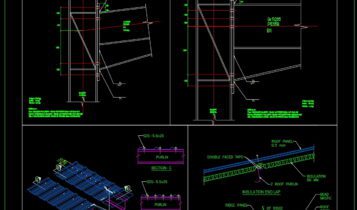 6.Classic railing AutoCAD file free download