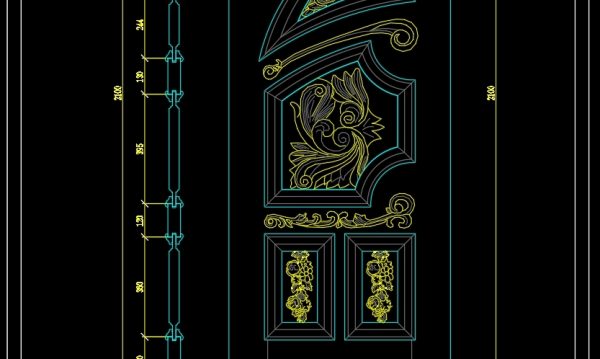4 years ago
                

                
             660280. Autocad Wooden Door free download