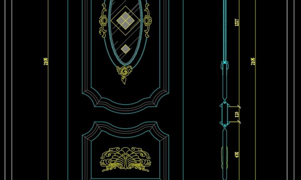 4 years ago
                

                
             620284. Autocad Wooden Door free download