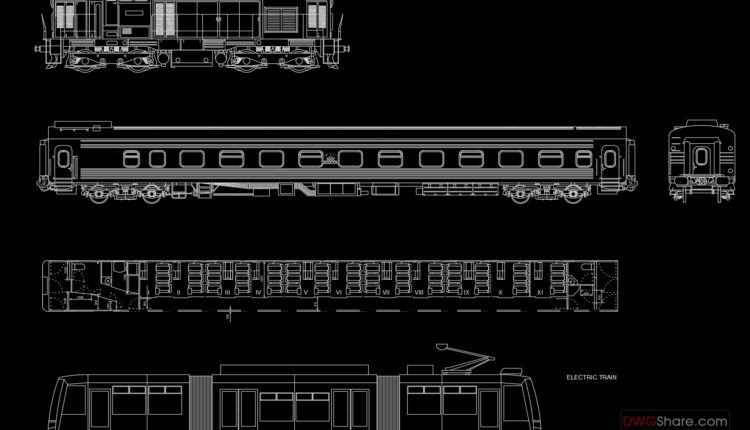 32.Locomotives CAD Blocks