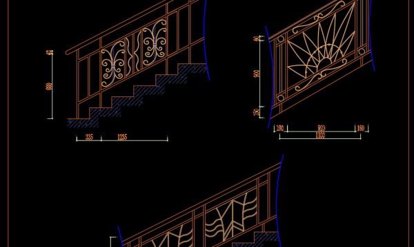 4 years ago
                

                
             85046.Details handrail stairs autocad free download