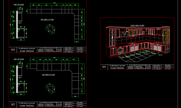 4 years ago
                

                
             94246.Traditional kitchen cupboard, kitchen cabinets autocad drawing