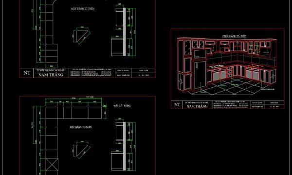 4 years ago
                

                
             78248.Traditional kitchen cupboard, kitchen cabinets autocad drawing