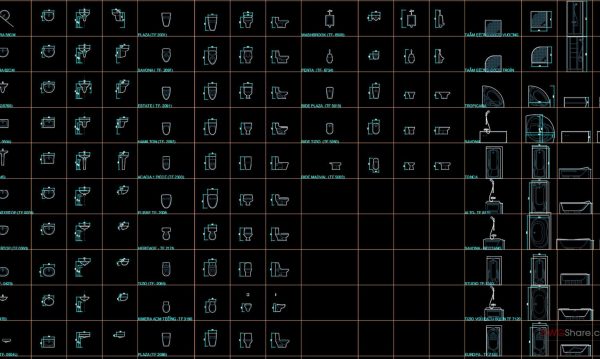 4 years ago
                

                
             2,46949.Bathtub, Wash basin, Toilet bowls free AutoCAD drawing download