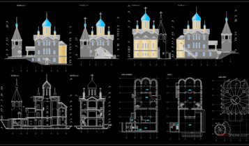 Church Archives - Free Cad Blocks, download DWG models for architects ...