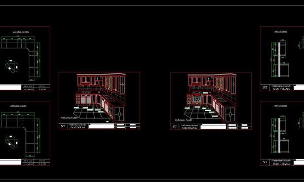 4 years ago
                

                
             76652.Traditional kitchen cupboard, kitchen cabinets autocad drawing