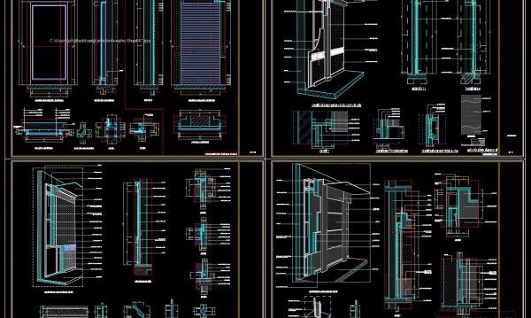 4 years ago
                

                
             6,03152.Wooden Wall Panelling Detail Drawing DWG