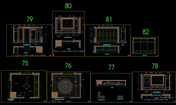 4 years ago
                

                
             1,67958.Wall cladding details, Ceiling Details Autocad Blocks