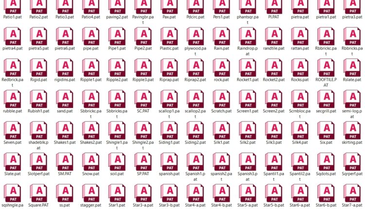 596 items free Autocad hatch patterns (2)