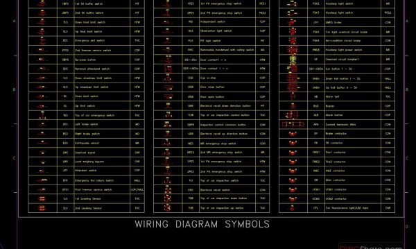 60.Wiring Diagram Symbols Autocad