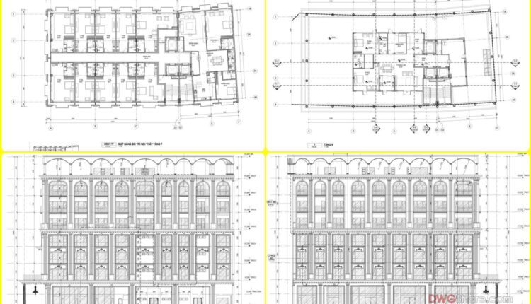 7 Floors Luxury Hotel Full File PDF