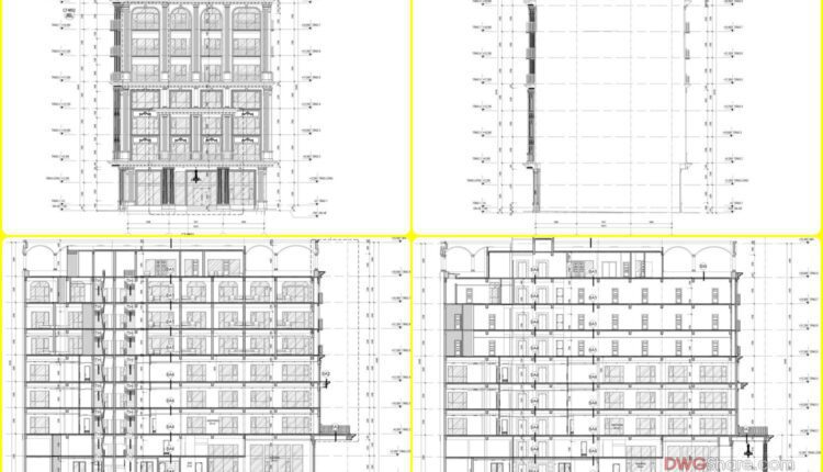 7 Floors Luxury Hotel Full File PDF