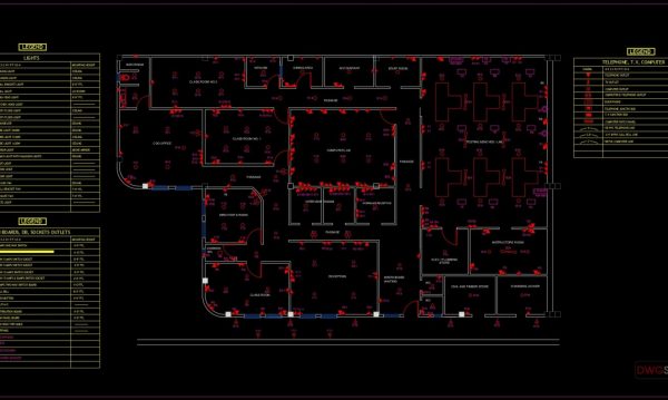 70.Electrical Wiring Plan CAD