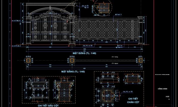4 years ago
                

                
             7,77285.Gate Plans DWG With Detailing For Free Download
