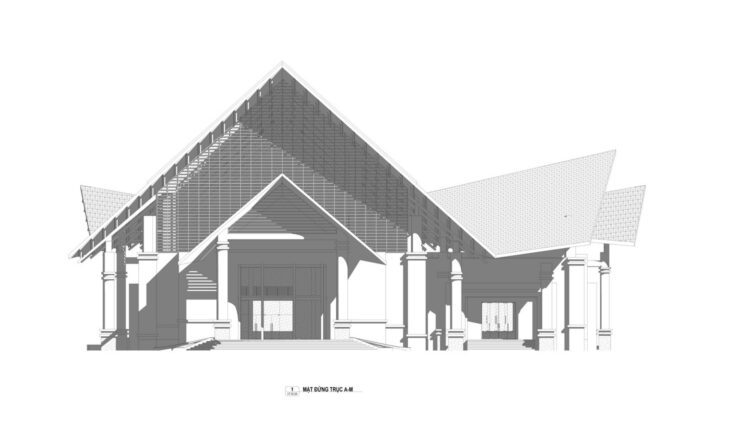 Auditorium Details With 800 Seats Full Project File