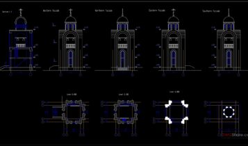 Church Archives - Free Cad Blocks, download DWG models for architects ...