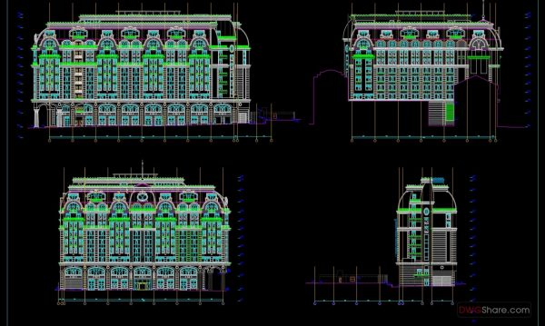 4 years ago
                

                
             1,857Facades of hotel free AutoCAD drawings