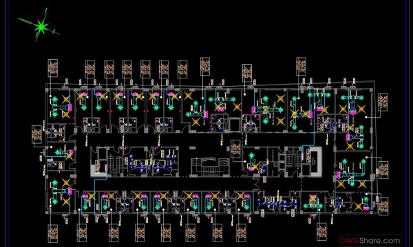 4 years ago
                

                
             3,459Hospital Typical Floor Layout Plan AutoCAD File DWG