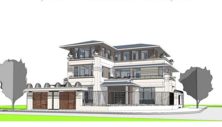 House At Home, 216sqm, 3 Floors Full File Free Download (1)