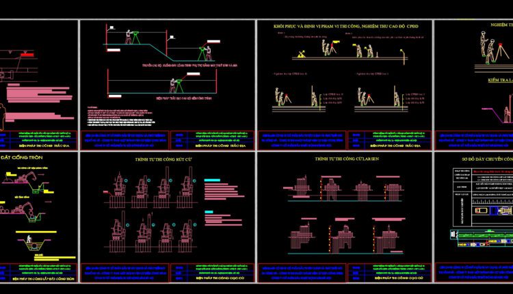 Road Construction Related Autocad Drawings and Specifications