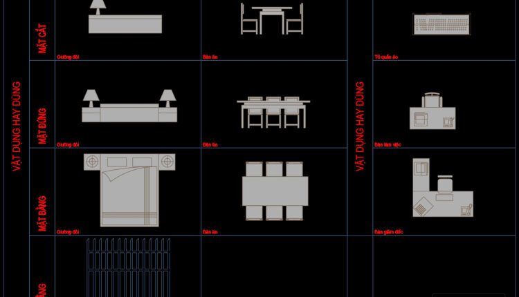 117.Furniture Cad Blocks free download