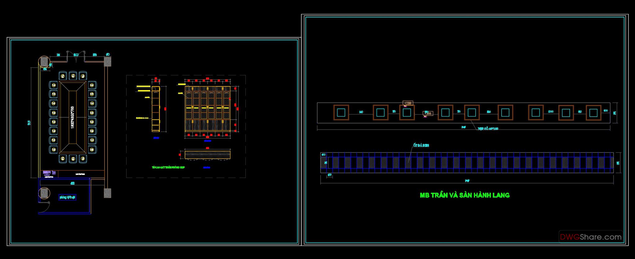 12.Multi function hall AutoCAD File DWG