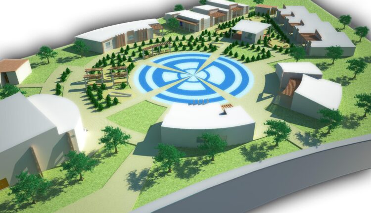 2.Cultural center AutoCAD File DWG