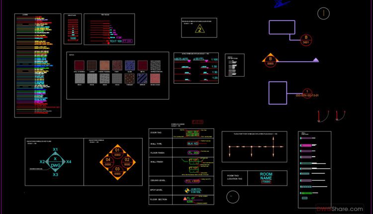 31.Cad Standard File for Architects, Interior Designer free download