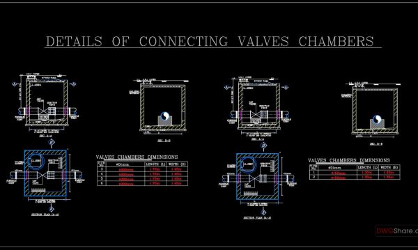 4 years ago
                

                
             1,19337.Details Of Connecting Valve Chambers Autocad Drawing DWG