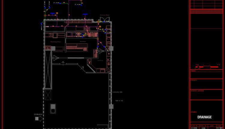 37.Restaurant HVAC Fire Fighting Project