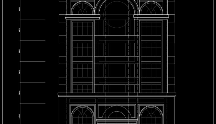 4 stars Hotel Layout Plan AutoCAD File DWG