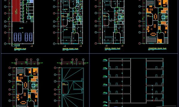 4 years ago
                

                
             7,7625-Floors Apartment Building, 2 units per floor (10x20m) AutoCAD File Free Download