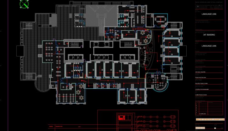 65.File Autocad Layout , Electrical, Air Conditioning, Ceiling, Ventilation, Fire Protection
