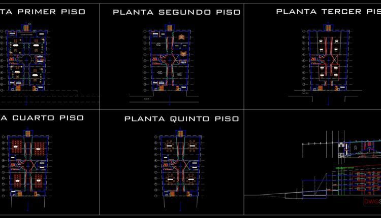 7.Cultural center AutoCAD File DWG