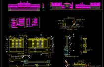 Compact School Project AutoCAD File DWG