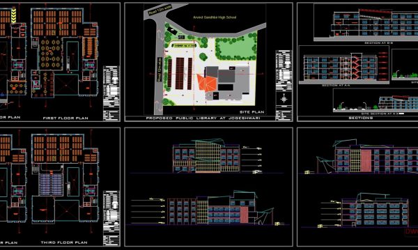 4 years ago
                

                
             11,402Central Library Complex Project Autocad File DWG