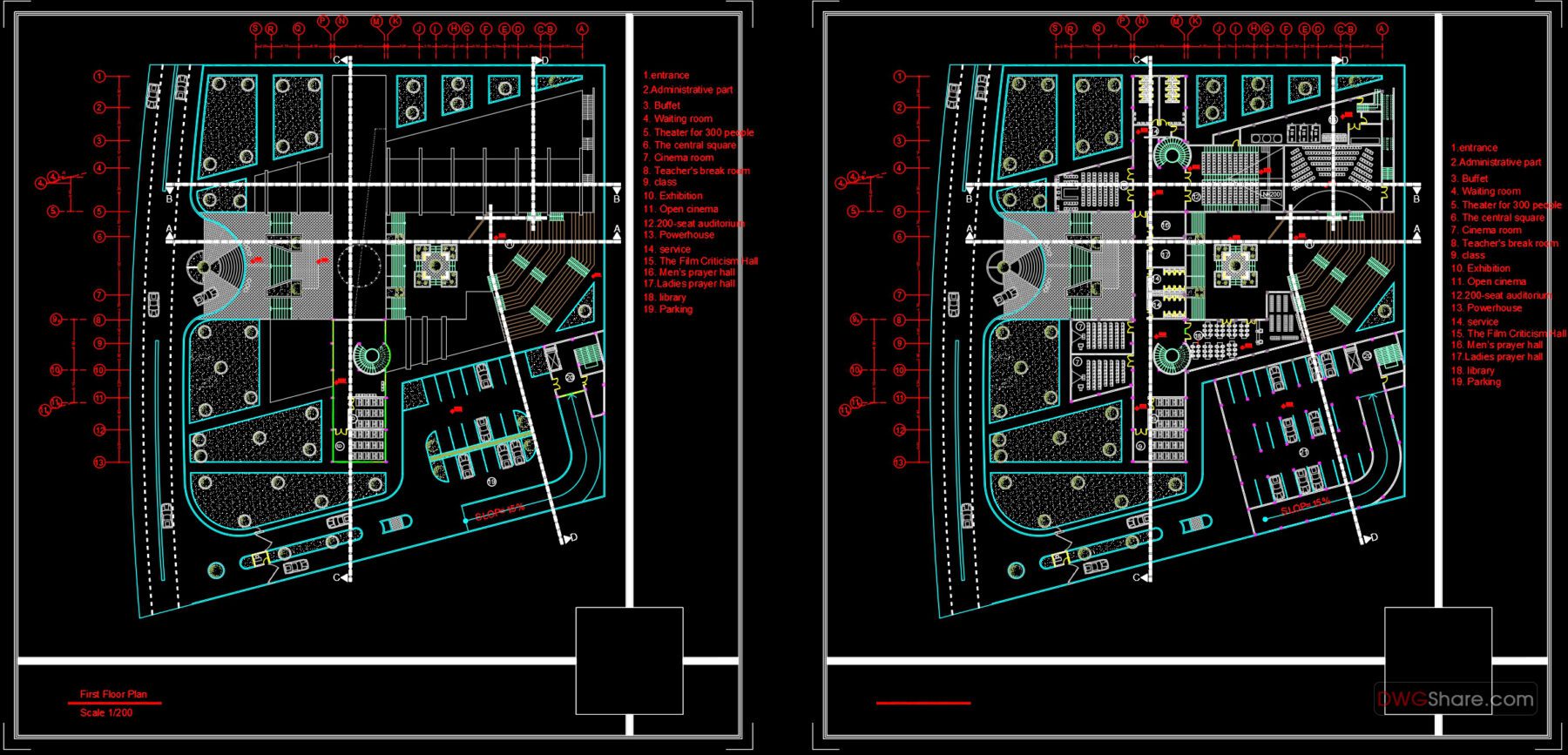 Free Cad Blocks, download DWG models for architects, designers, engineers