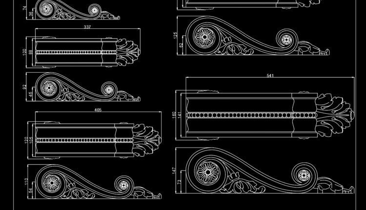 Corbels Cad Blocks Free Download