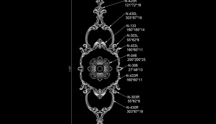 Decor Sets Cad Blocks Free Download