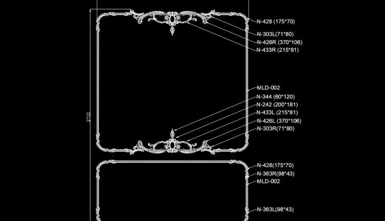 Decor Sets Cad Blocks Free Download