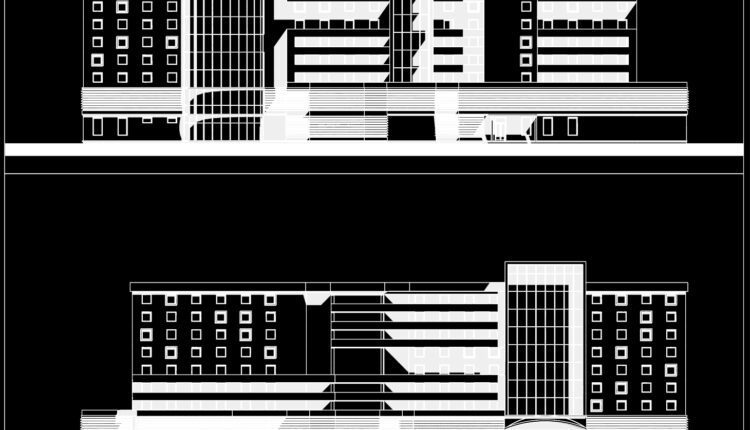 Museum and Hotel AutoCAD File DWG