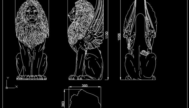 Newel Decor Sets Cad Blocks Free Download