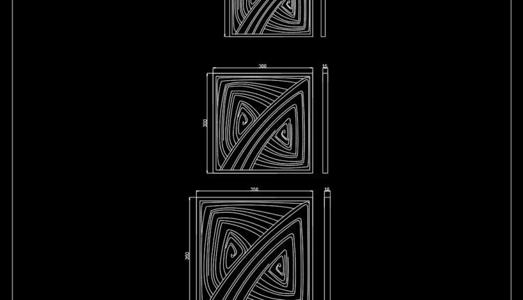 Rosettes Cad Blocks Free Download