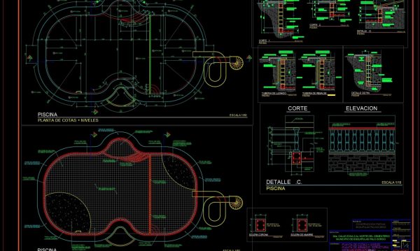 4 years ago
                

                
             4,731Swimming Pool With Water Slide  free Autocad drawings