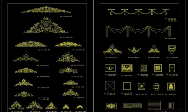 4 years ago
                

                
             2,643110.Neoclassical Style Decor CAD Design Elements