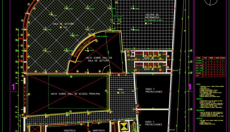 14.cultural center monte video AutoCAD File DWG