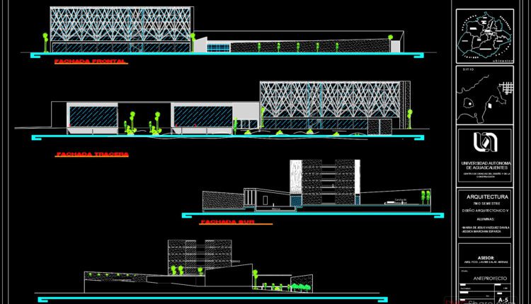 20.Retreat center AutoCAD File Free Download